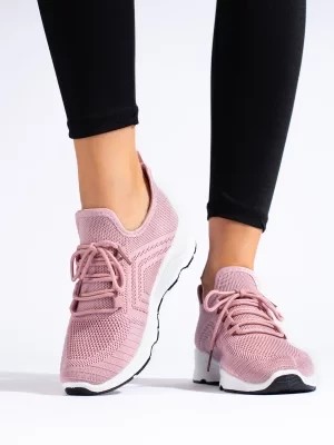 Zdjęcie produktu Buty sportowe damskie różowe Shelvt