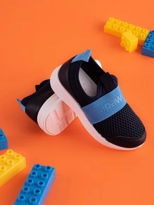Zdjęcie produktu Buty sportowe dziecięce granatowo niebieskie Shelvt