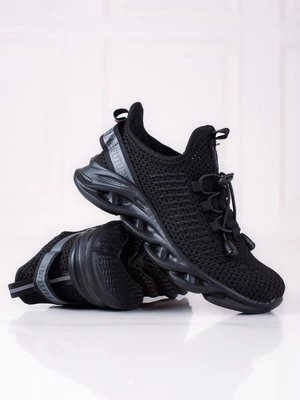 Zdjęcie produktu Buty sportowe dziecięce Vico ze ściągaczem czarne