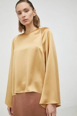 Zdjęcie produktu By Malene Birger bluzka Brynnas damska kolor żółty gładka