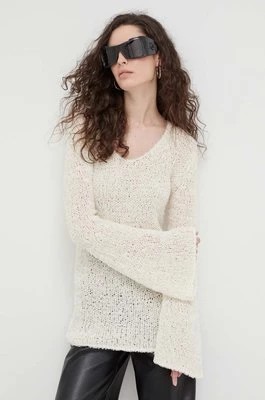 Zdjęcie produktu By Malene Birger sweter Pelira damski kolor beżowy lekki