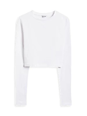 Zdjęcie produktu C&A CLOCKHOUSE-krótka bluzka z długim rękawem, Biały, Rozmiar: XL
