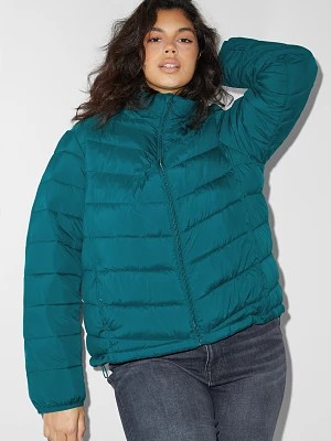 Zdjęcie produktu C&A CLOCKHOUSE-pikowana kurtka z kapturem, Zielony, Rozmiar: 48