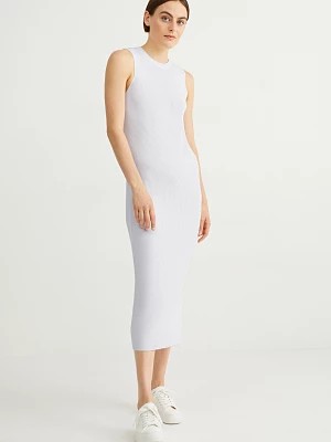Zdjęcie produktu C&A Dzianinowa sukienka podkreślająca figurę, Biały, Rozmiar: XS