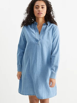 Zdjęcie produktu C&A Dżinsowa tunika-sukienka, Niebieski, Rozmiar: 36