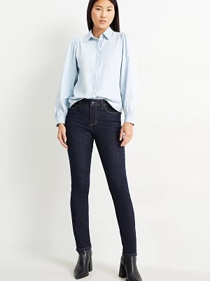 Zdjęcie produktu C&A Slim jeans-ciepłe dżinsy, Niebieski, Rozmiar: 40