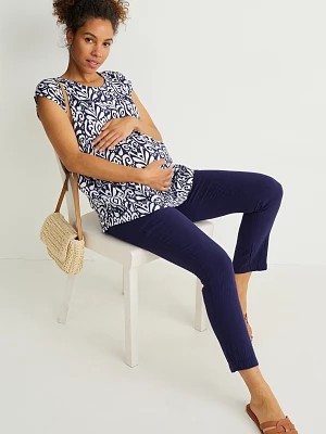 Zdjęcie produktu C&A Spodnie ciążowe-tapered fit, Niebieski, Rozmiar: 42