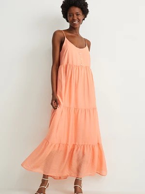 Zdjęcie produktu C&A Sukienka o linii A, Pomarańczowy, Rozmiar: 36