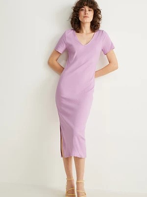 Zdjęcie produktu C&A Sukienka podkreślająca figurę, Purpurowy, Rozmiar: S