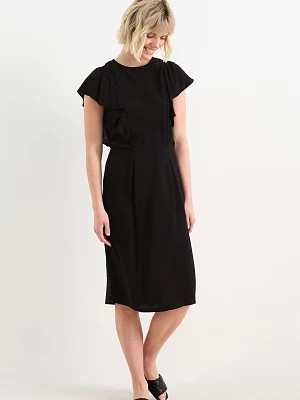 Zdjęcie produktu C&A Sukienka z wiskozy, Czarny, Rozmiar: 36