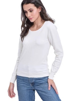Zdjęcie produktu C& Jo Sweter w kolorze białym rozmiar: 38