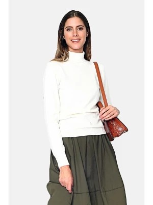 Zdjęcie produktu C& Jo Sweter w kolorze białym rozmiar: XL
