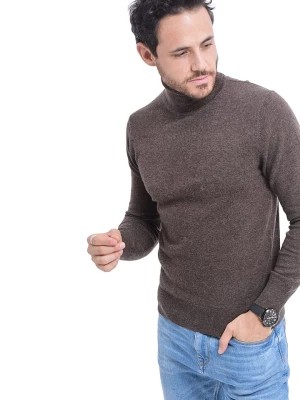 Zdjęcie produktu C& Jo Sweter w kolorze brązowym rozmiar: 40