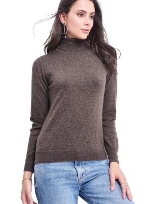 Zdjęcie produktu C& Jo Sweter w kolorze brązowym rozmiar: 42