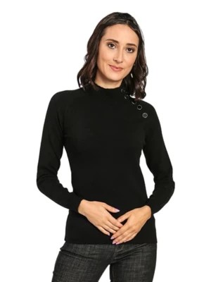 Zdjęcie produktu C& Jo Sweter w kolorze czarnym rozmiar: 40