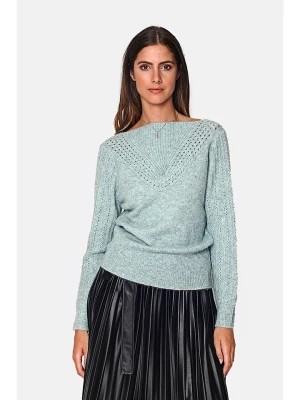 Zdjęcie produktu C& Jo Sweter w kolorze jasnozielonym rozmiar: 34