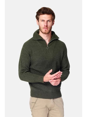 Zdjęcie produktu C& Jo Sweter w kolorze khaki rozmiar: 50