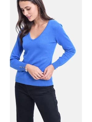 Zdjęcie produktu C& Jo Sweter w kolorze niebieskim rozmiar: 42