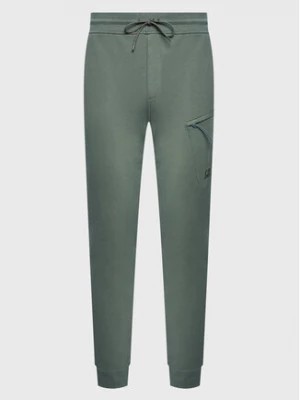 Zdjęcie produktu C.P. Company Spodnie dresowe 13CMSP058A 005086W Zielony Regular Fit