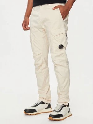 Zdjęcie produktu C.P. Company Spodnie materiałowe 16CMPA063A005694G Beżowy Slim Fit