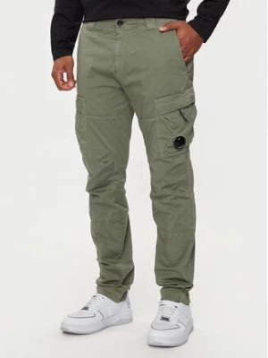 Zdjęcie produktu C.P. Company Spodnie materiałowe 16CMPA063A005694G Zielony Slim Fit