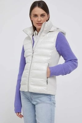Zdjęcie produktu Calvin Klein bezrękawnik damski kolor beżowy zimowy