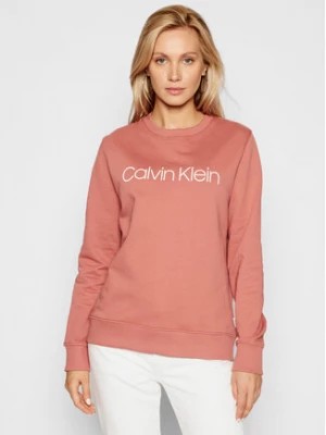 Zdjęcie produktu Calvin Klein Bluza Core Logo Ls K20K202157 Różowy Regular Fit