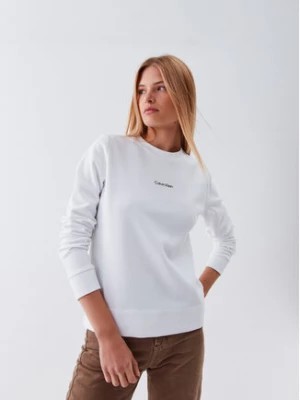 Zdjęcie produktu Calvin Klein Bluza Micro Logo K20K205453 Biały Regular Fit