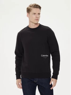 Zdjęcie produktu Calvin Klein Bluza Off Placement K10K113095 Czarny Regular Fit