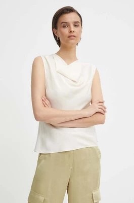 Zdjęcie produktu Calvin Klein bluzka damska kolor beżowy gładka K20K207036