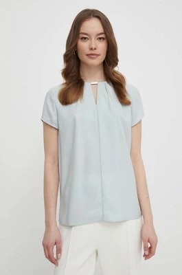 Zdjęcie produktu Calvin Klein bluzka damska kolor zielony gładka K20K207062