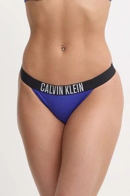 Zdjęcie produktu Calvin Klein brazyliany kąpielowe kolor niebieski KW0KW02392