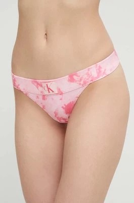 Zdjęcie produktu Calvin Klein brazyliany kąpielowe kolor różowy