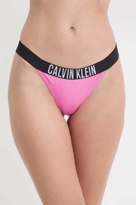 Zdjęcie produktu Calvin Klein brazyliany kąpielowe kolor różowy KW0KW02392