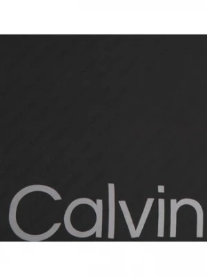 Zdjęcie produktu Calvin Klein Chusta Aop Logo Jaquard Scarf 130X130 K60K611125 Czarny