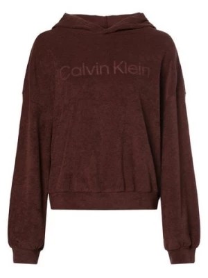 Zdjęcie produktu Calvin Klein Damska koszulka od piżamy Kobiety brązowy jednolity,