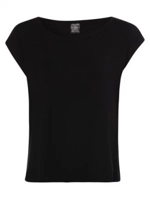Zdjęcie produktu Calvin Klein Damska koszulka od piżamy Kobiety Sztuczne włókno czarny jednolity,