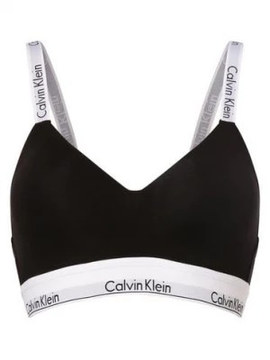 Zdjęcie produktu Calvin Klein Damski biustonosz Kobiety Bawełna czarny jednolity,