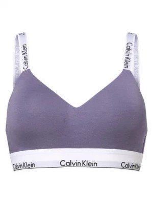 Zdjęcie produktu Calvin Klein Damski biustonosz Kobiety Bawełna lila jednolity,
