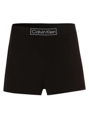 Zdjęcie produktu Calvin Klein Damskie spodenki od piżam Kobiety Bawełna czarny jednolity,