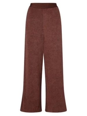 Zdjęcie produktu Calvin Klein Damskie spodnie od piżamy Kobiety Bawełna brązowy jednolity,
