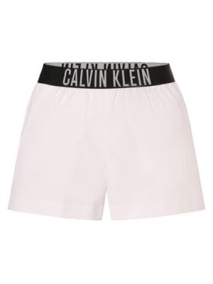 Zdjęcie produktu Calvin Klein Damskie szorty kąpielowe Kobiety biały jednolity,