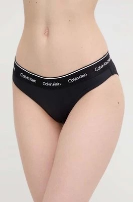 Zdjęcie produktu Calvin Klein figi kąpielowe kolor czarny miękka miseczka