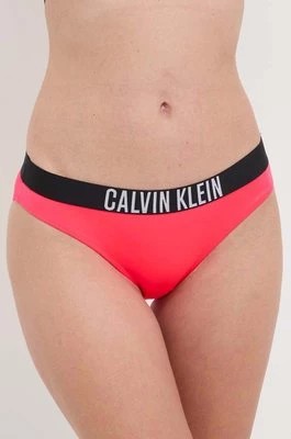Zdjęcie produktu Calvin Klein figi kąpielowe kolor czerwony