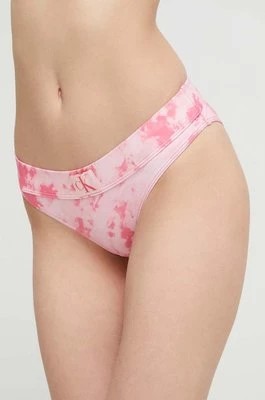 Zdjęcie produktu Calvin Klein figi kąpielowe kolor różowy