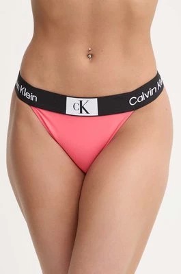 Zdjęcie produktu Calvin Klein figi kąpielowe kolor różowy KW0KW02351
