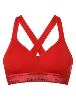 Zdjęcie produktu Calvin Klein Gorset damski Kobiety Bawełna czerwony jednolity,