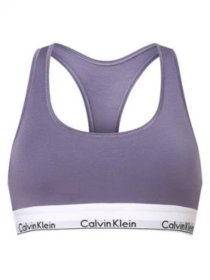 Zdjęcie produktu Calvin Klein Gorset damski Kobiety Bawełna lila jednolity,