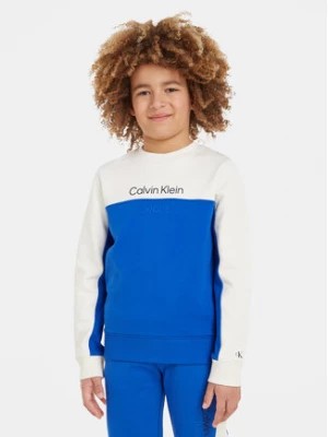 Zdjęcie produktu Calvin Klein Jeans Bluza Color Block IB0IB01866 Niebieski Regular Fit