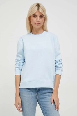 Zdjęcie produktu Calvin Klein Jeans bluza damska kolor niebieski z aplikacją